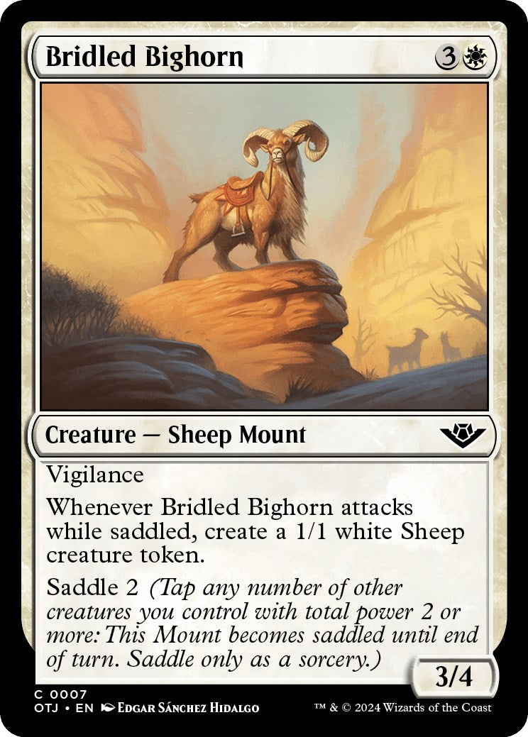 Image for Bridled Bighorn (7) - Magic: The Gathering