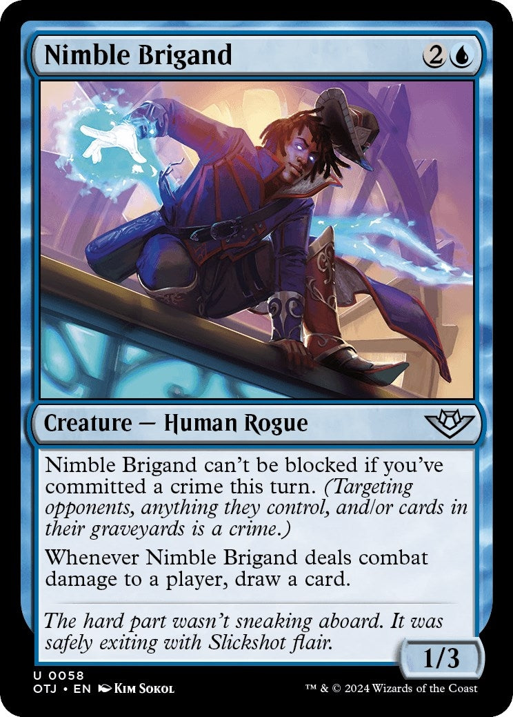 Image for Nimble Brigand (58) - Magic: The Gathering