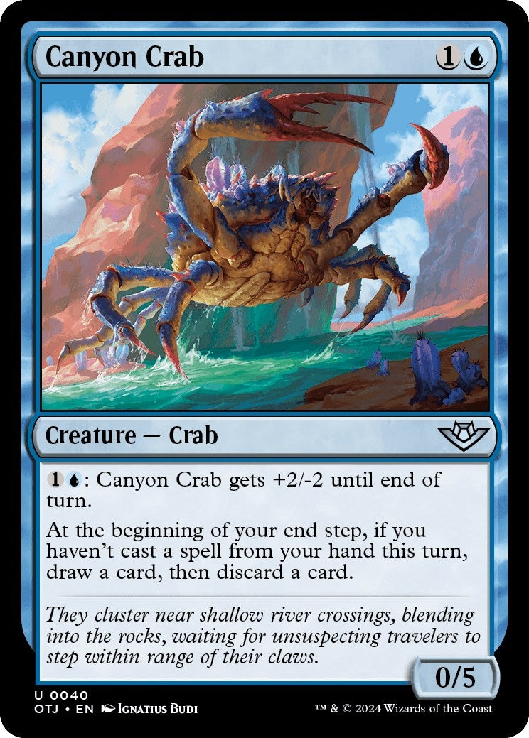 Image for Canyon Crab (40) - Magic: The Gathering