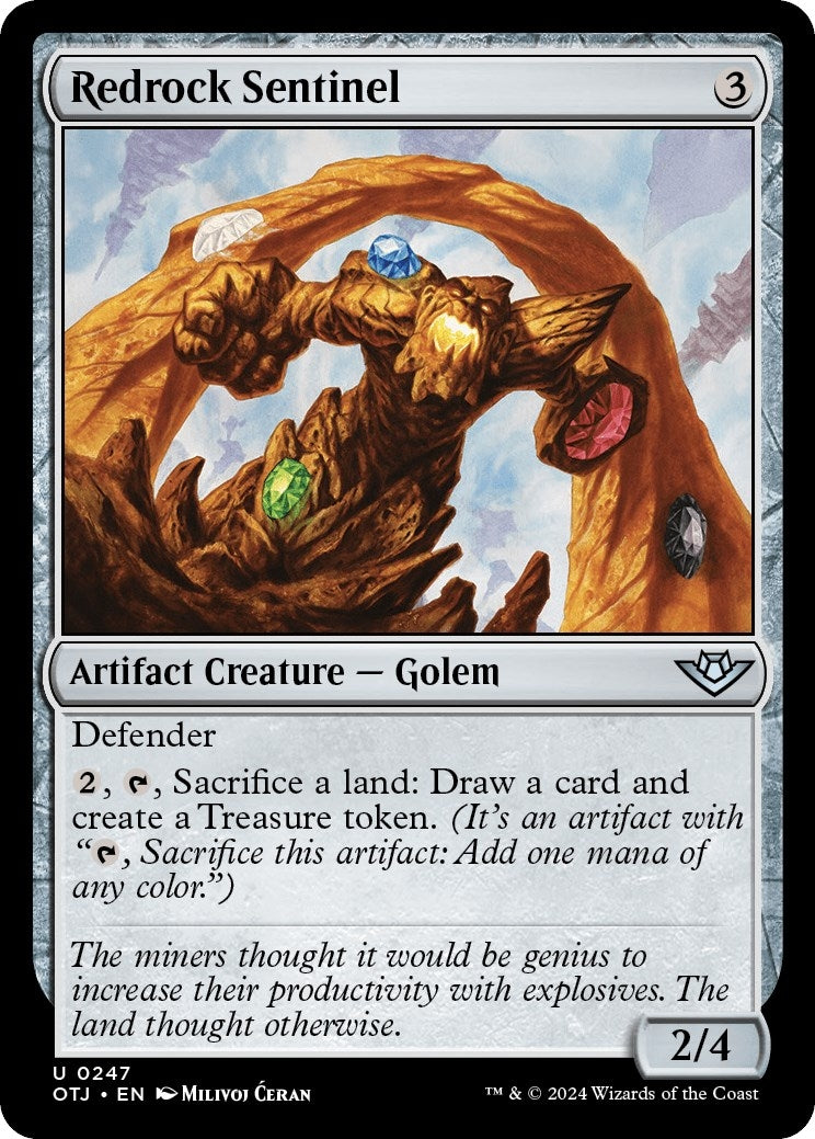 Image for Redrock Sentinel (247) - Magic: The Gathering