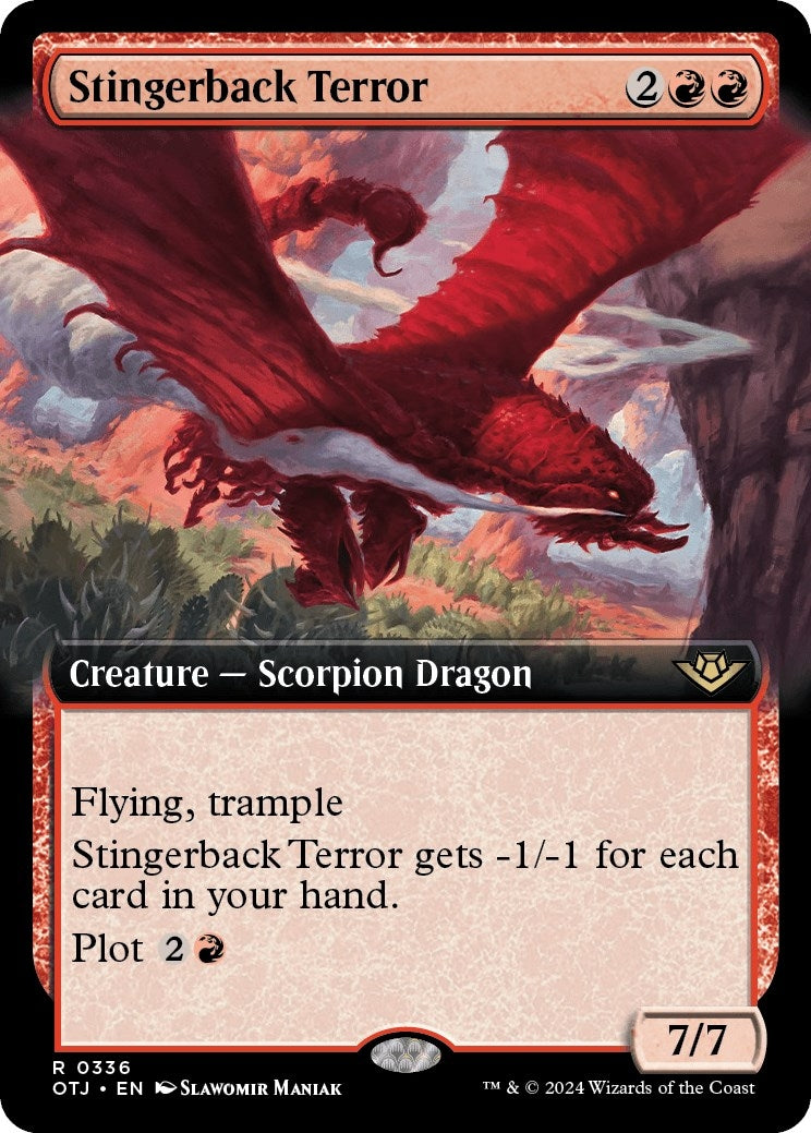 Image for Stingerback Terror (Extended Art) (336) - Magic: The Gathering