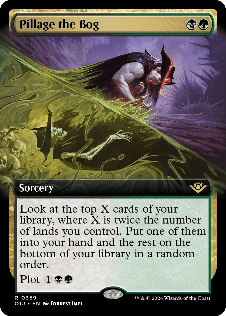 Image for Pillage the Bog (Extended Art) (359) - Magic: The Gathering