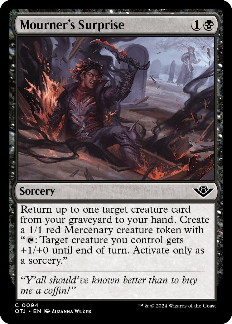 Image for Mourner's Surprise (94) - Magic: The Gathering