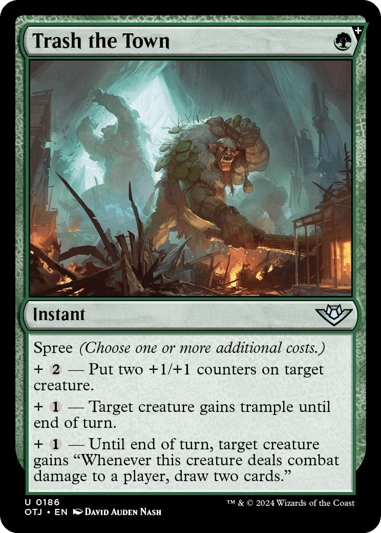 Image for Trash the Town (186) - Magic: The Gathering