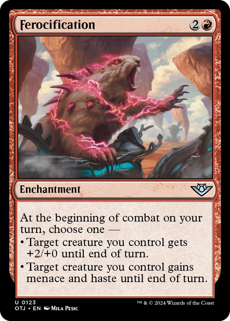 Image for Ferocification (123) - Magic: The Gathering