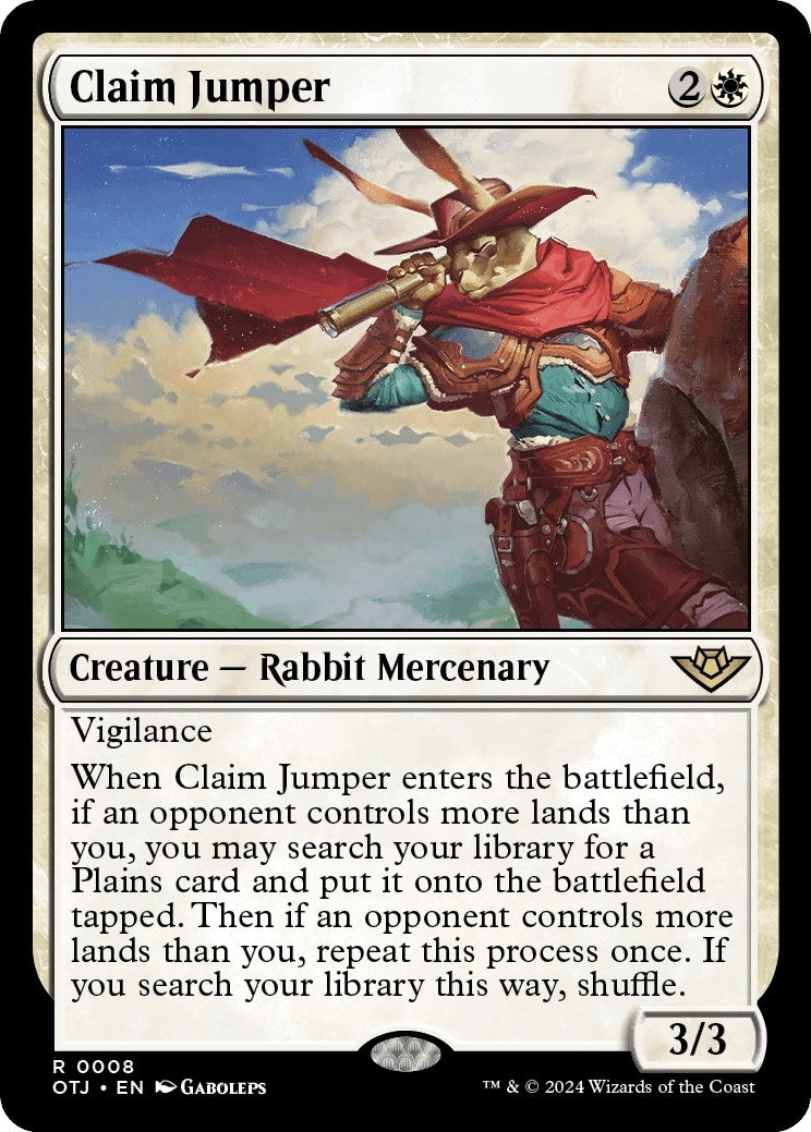 Image for Claim Jumper (8) - Magic: The Gathering