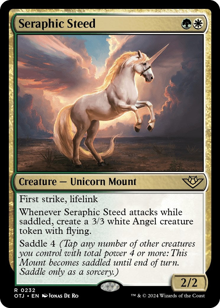 Image for Seraphic Steed (232) - Magic: The Gathering