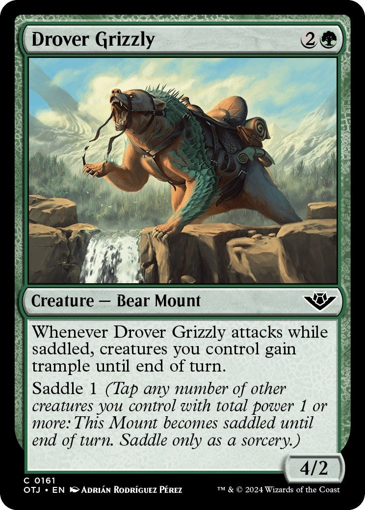 Image for Drover Grizzly (161) - Magic: The Gathering