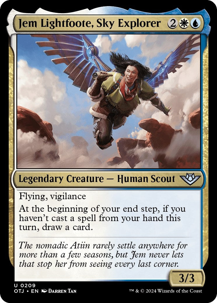 Image for Jem Lightfoote, Sky Explorer (209) - Magic: The Gathering
