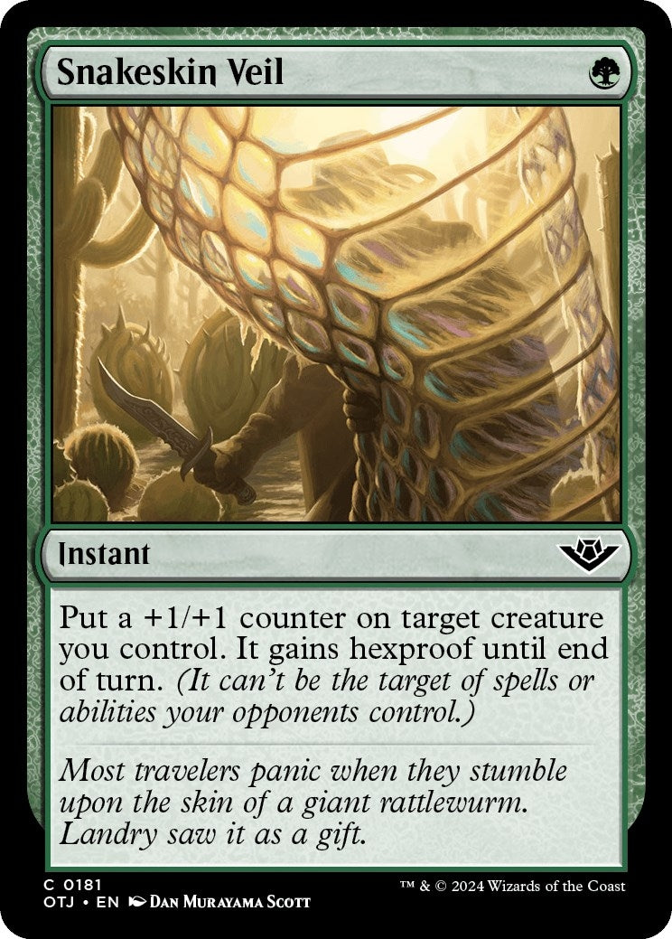 Image for Snakeskin Veil (181) - Magic: The Gathering