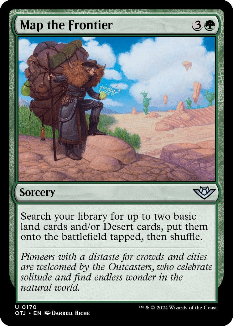Image for Map the Frontier (170) - Magic: The Gathering