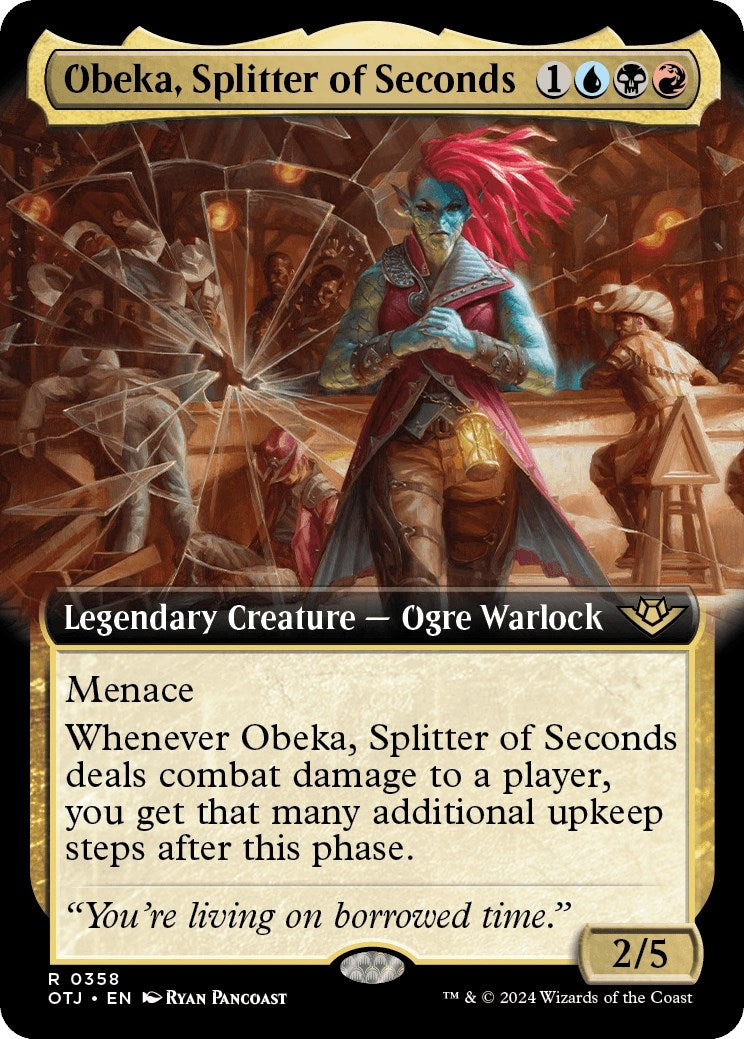 Image for Obeka, Splitter of Seconds (Extended Art) (358) - Magic: The Gathering
