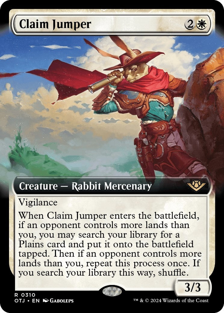 Image for Claim Jumper (Extended Art) (310) - Magic: The Gathering