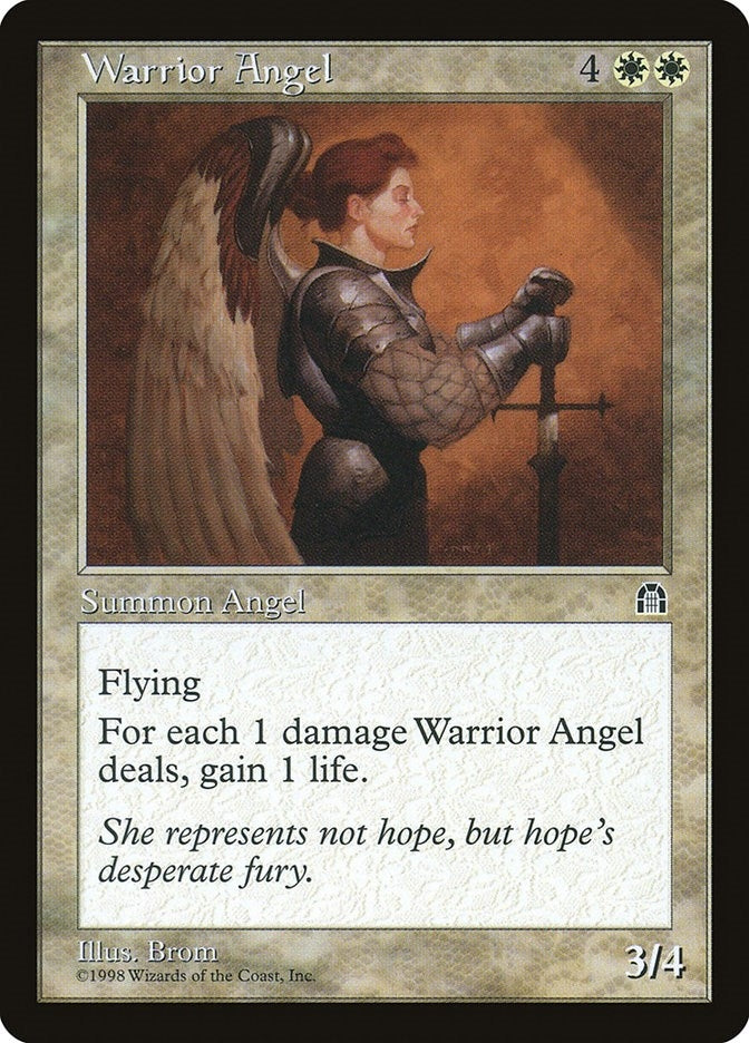 Image for Warrior Angel - Magic: The Gathering