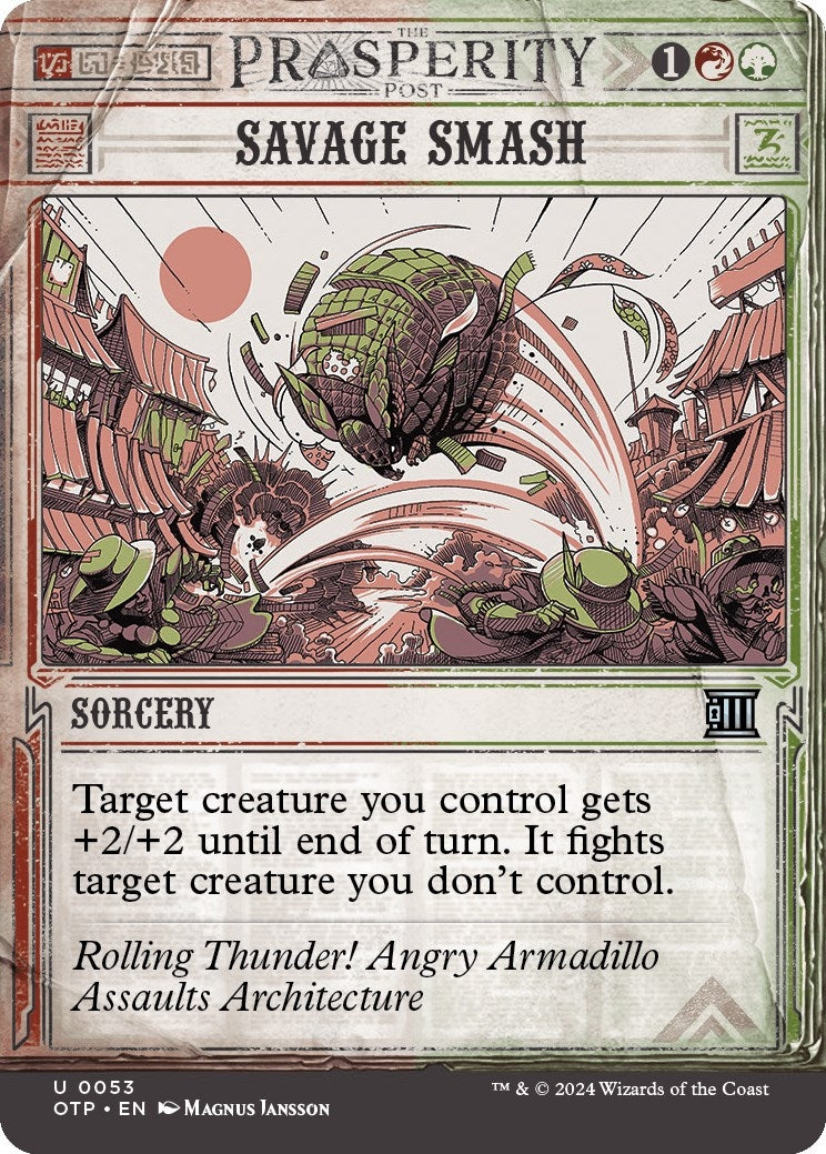 Image for Savage Smash (53) - Magic: The Gathering