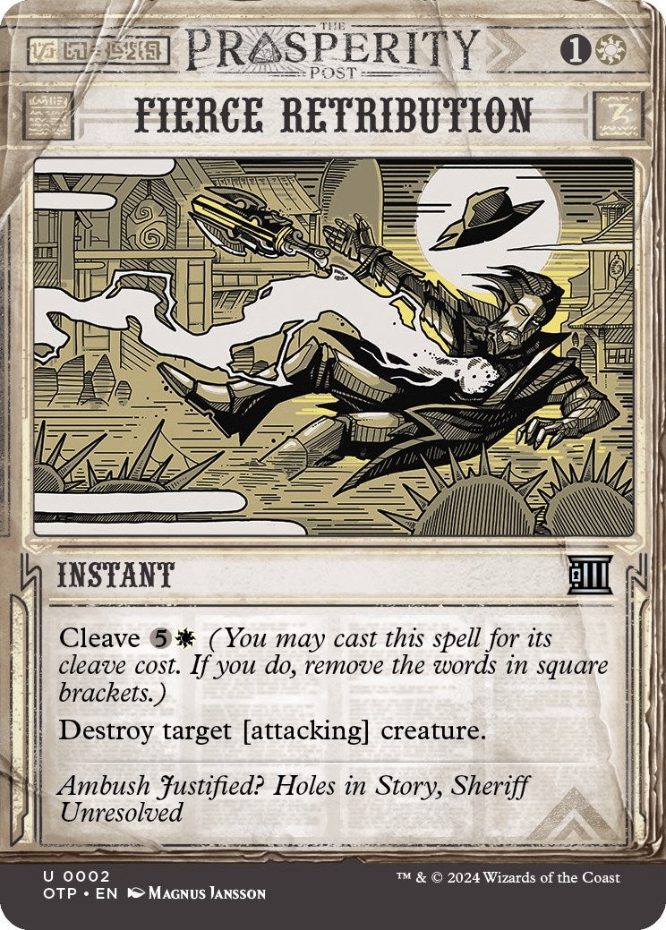 Image for Fierce Retribution (2) - Magic: The Gathering