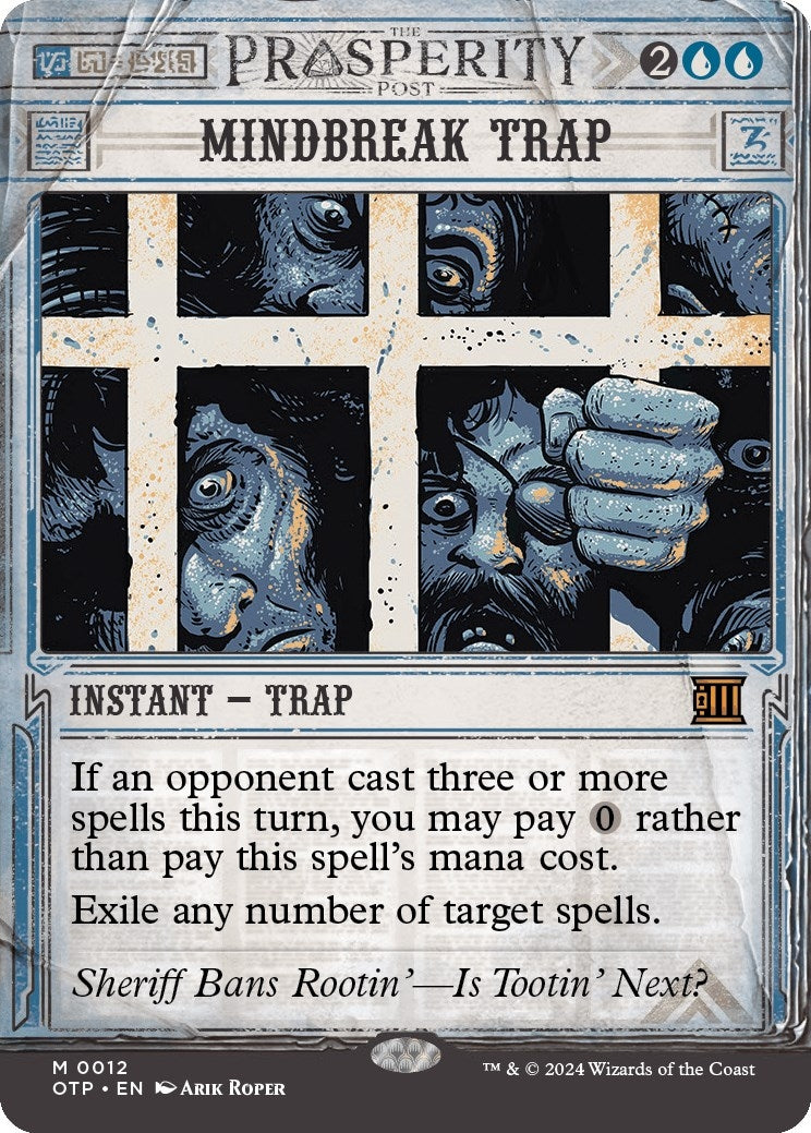 Image for Mindbreak Trap (12) - Magic: The Gathering