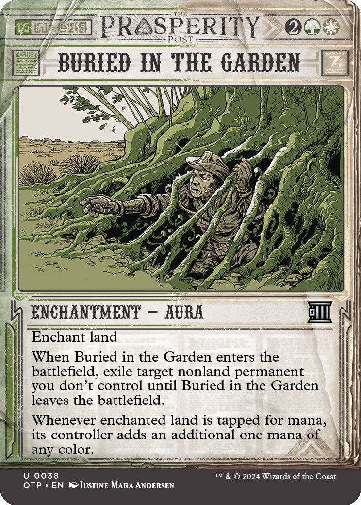 Image for Buried in the Garden (38) - Magic: The Gathering