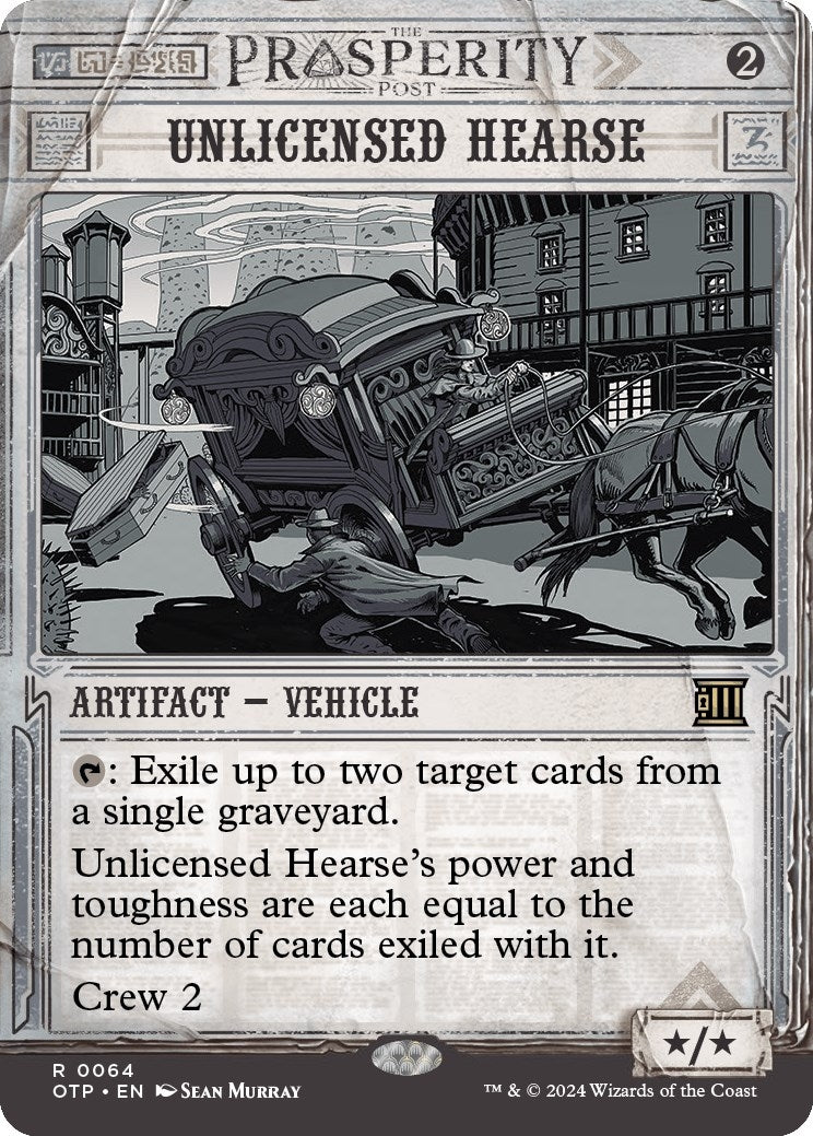 Image for Unlicensed Hearse (64) - Magic: The Gathering