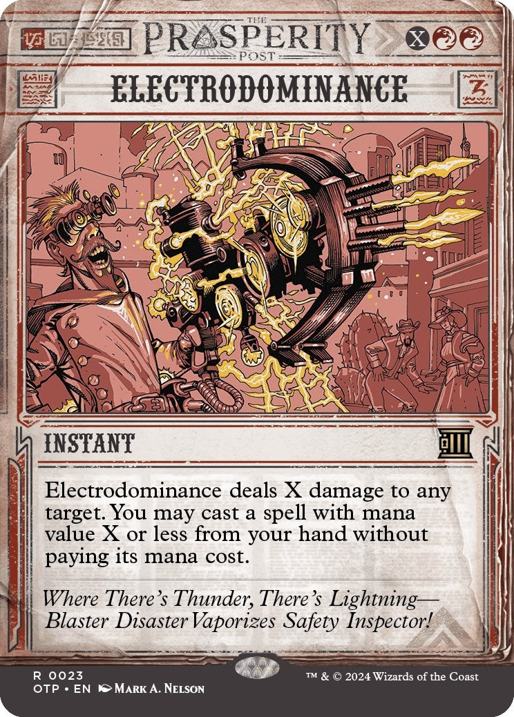 Image for Electrodominance (23) - Magic: The Gathering