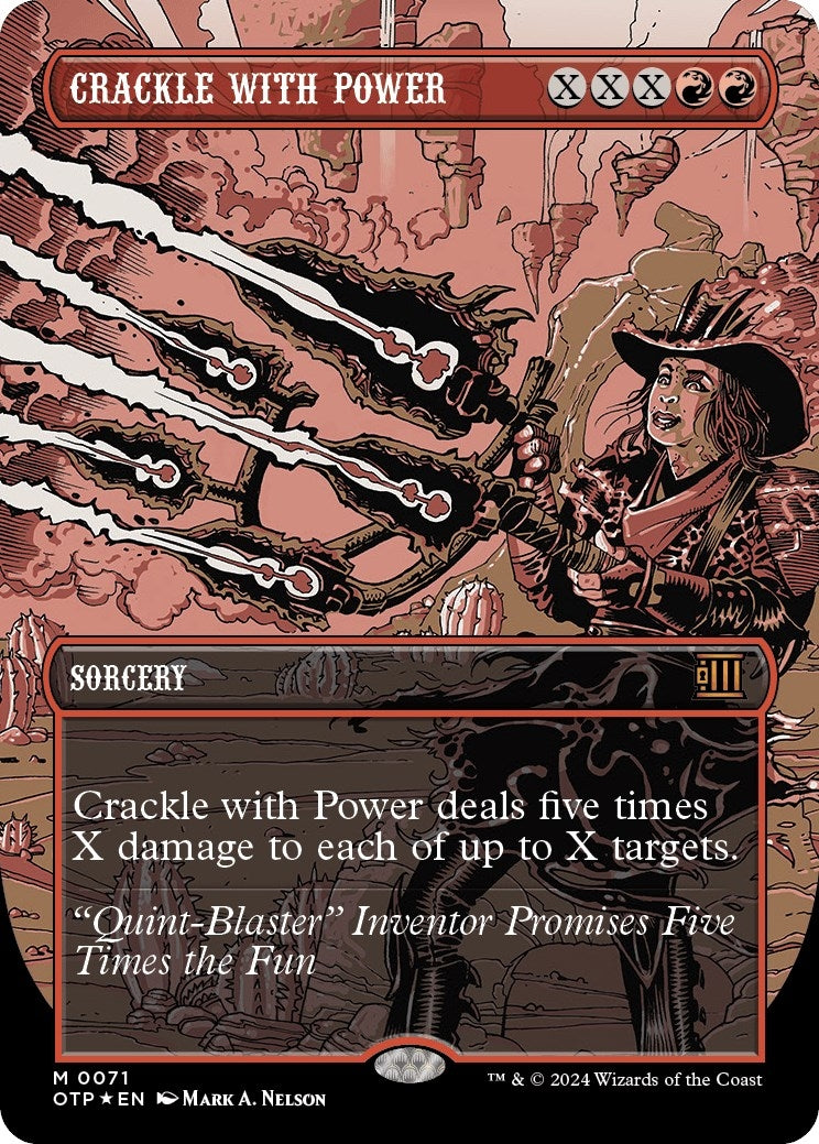 Image for Crackle with Power (Textured Foil) (71) - Magic: The Gathering