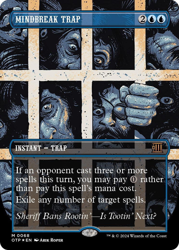 Image for Mindbreak Trap (Textured Foil) (68) - Magic: The Gathering