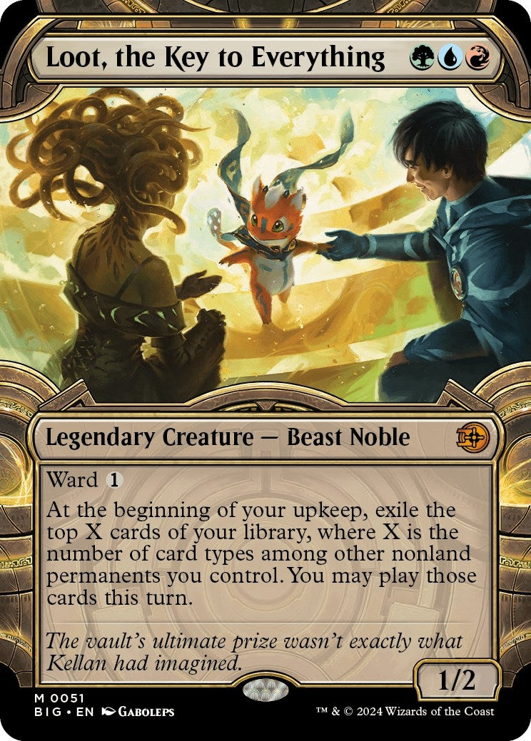Image for Loot, the Key to Everything (Showcase) (51) - Magic: The Gathering