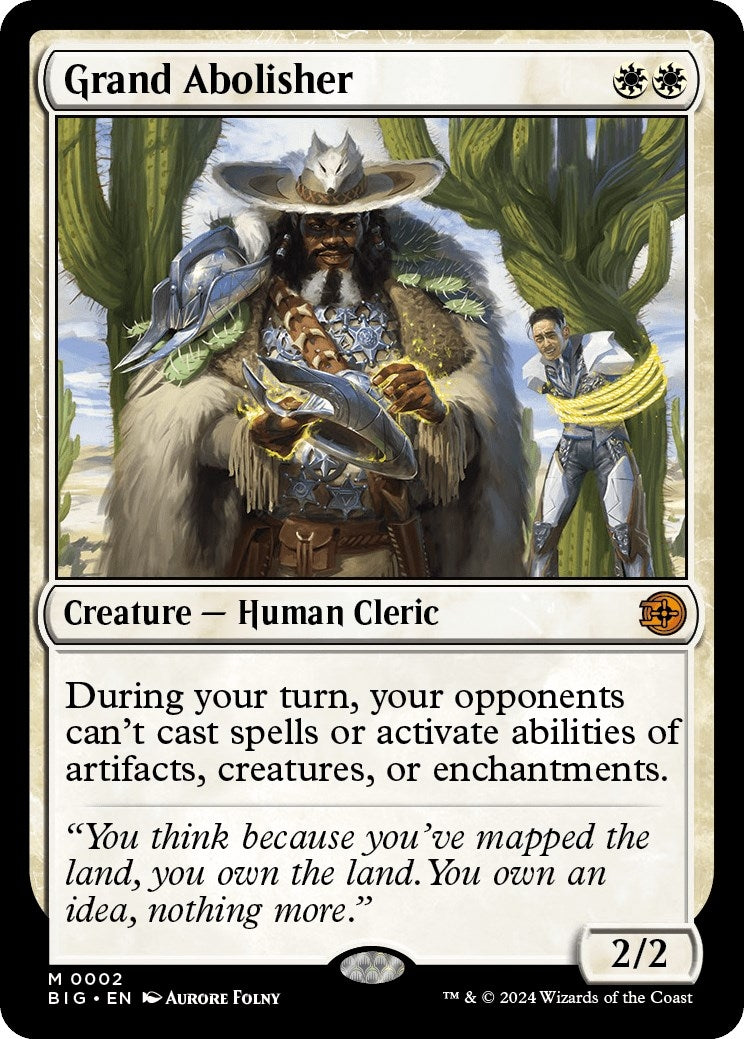Image for Grand Abolisher (2) - Magic: The Gathering