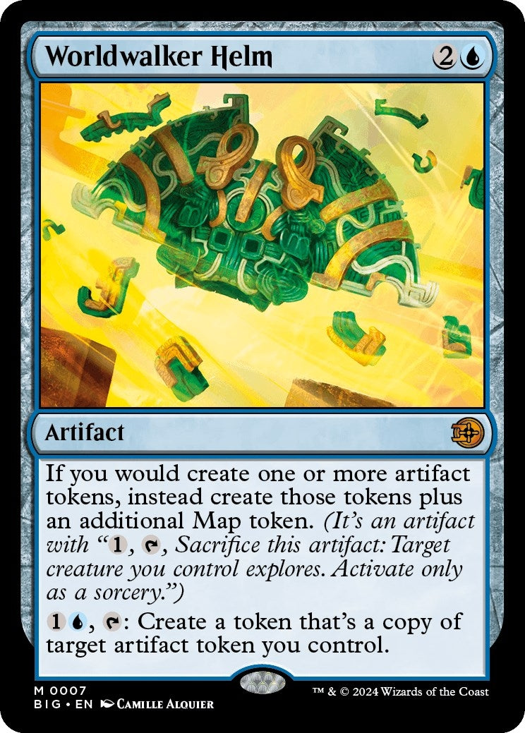 Image for Worldwalker Helm (7) - Magic: The Gathering