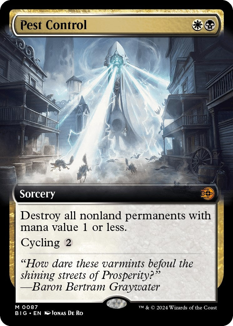 Image for Pest Control (Extended Art) (87) - Magic: The Gathering