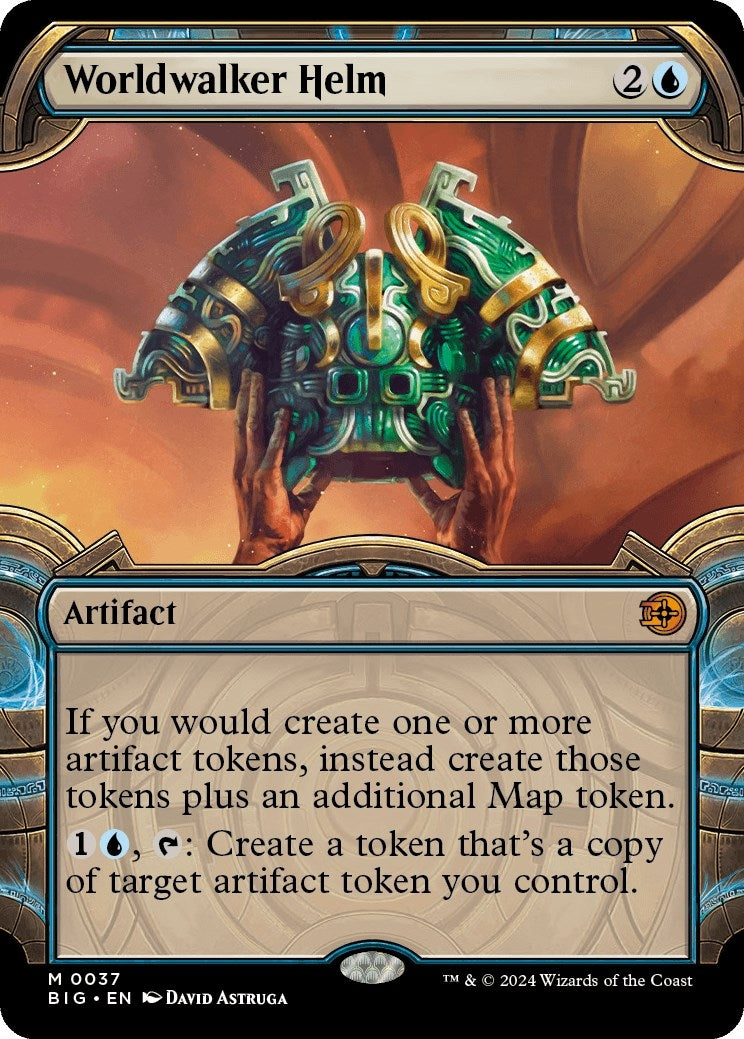 Image for Worldwalker Helm (Showcase) (37) - Magic: The Gathering