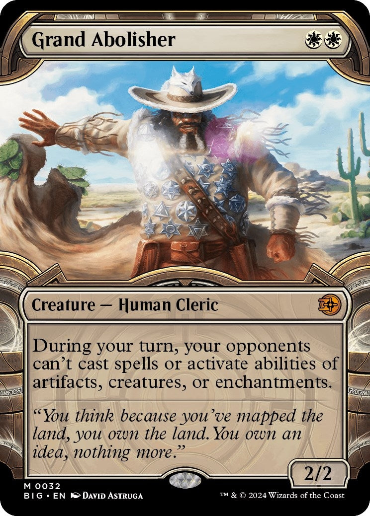 Image for Grand Abolisher (Showcase) (32) - Magic: The Gathering