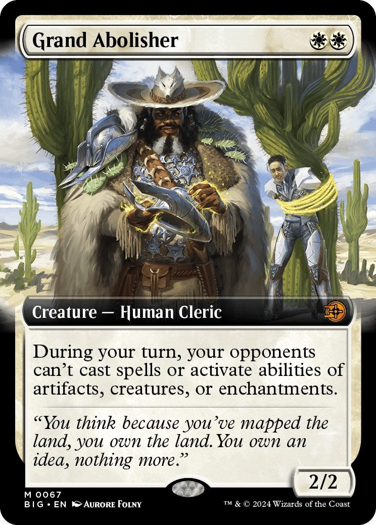 Image for Grand Abolisher (Extended Art) (67) - Magic: The Gathering