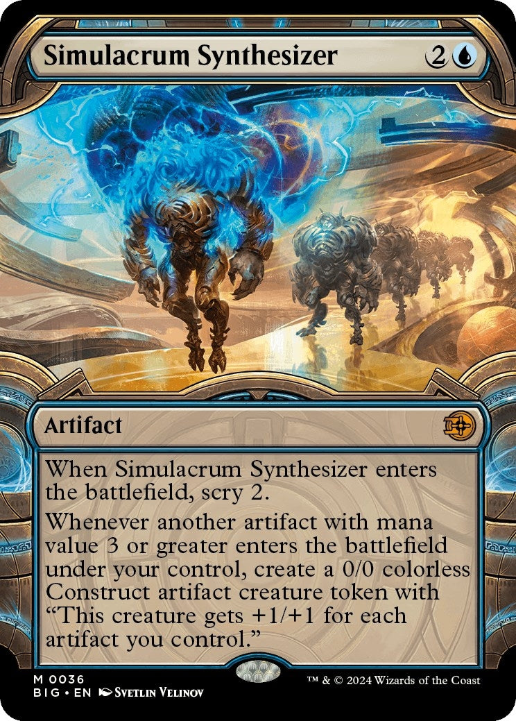Image for Simulacrum Synthesizer (Showcase) (36) - Magic: The Gathering