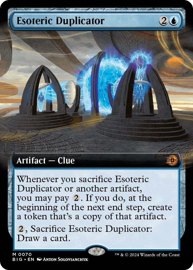 Image for Esoteric Duplicator (Extended Art) (70) - Magic: The Gathering