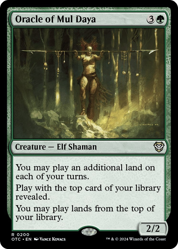 Image for Oracle of Mul Daya (200) - Magic: The Gathering