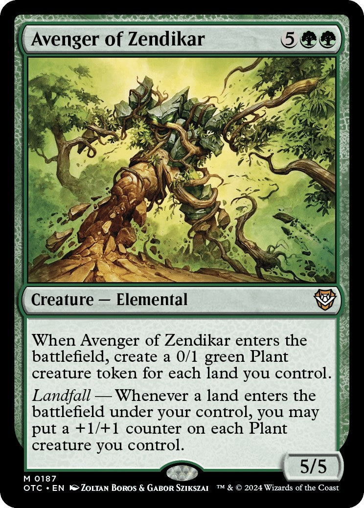 Image for Avenger of Zendikar (187) - Magic: The Gathering