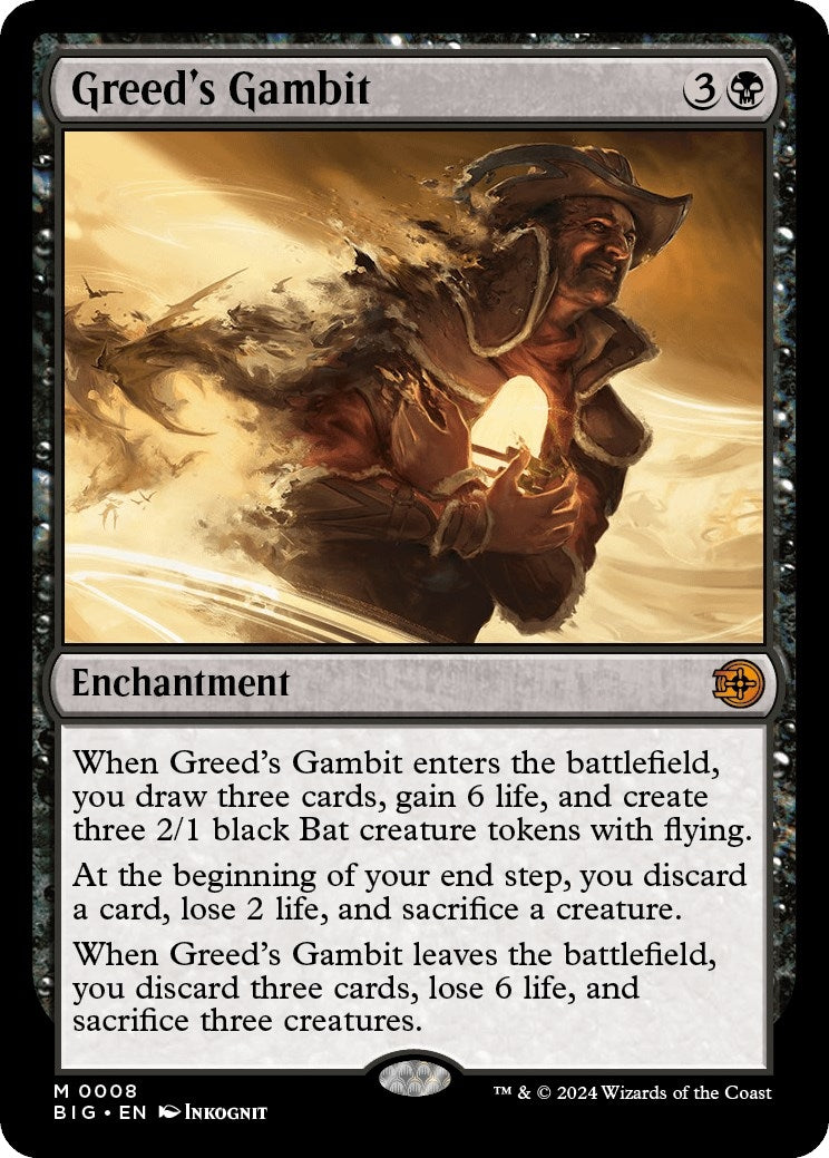 Image for Greed's Gambit (8) - Magic: The Gathering