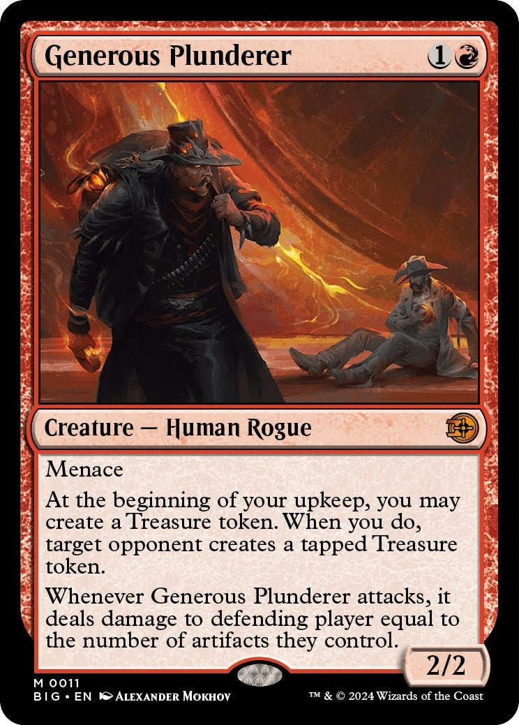 Image for Generous Plunderer (11) - Magic: The Gathering