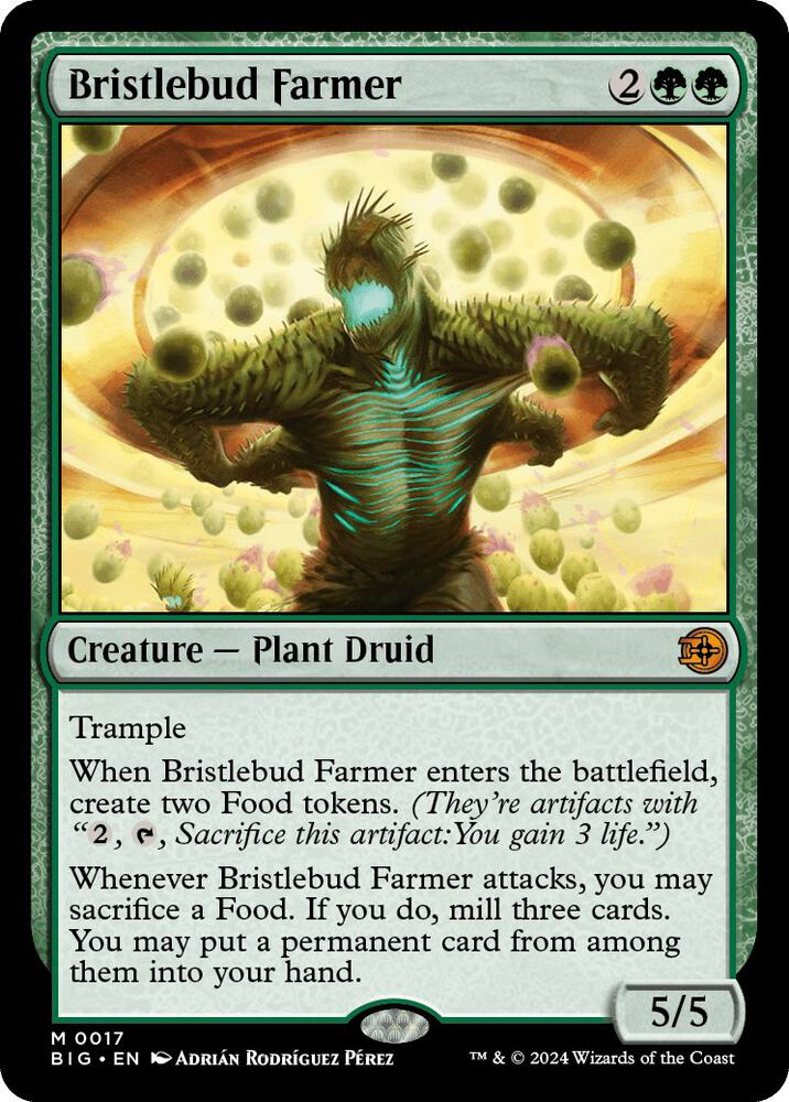 Image for Bristlebud Farmer (17) - Magic: The Gathering