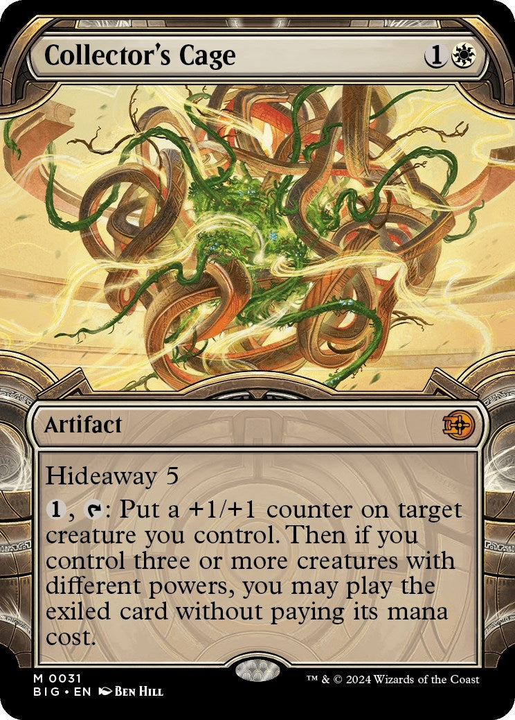 Image for Collector's Cage (Showcase) (31) - Magic: The Gathering