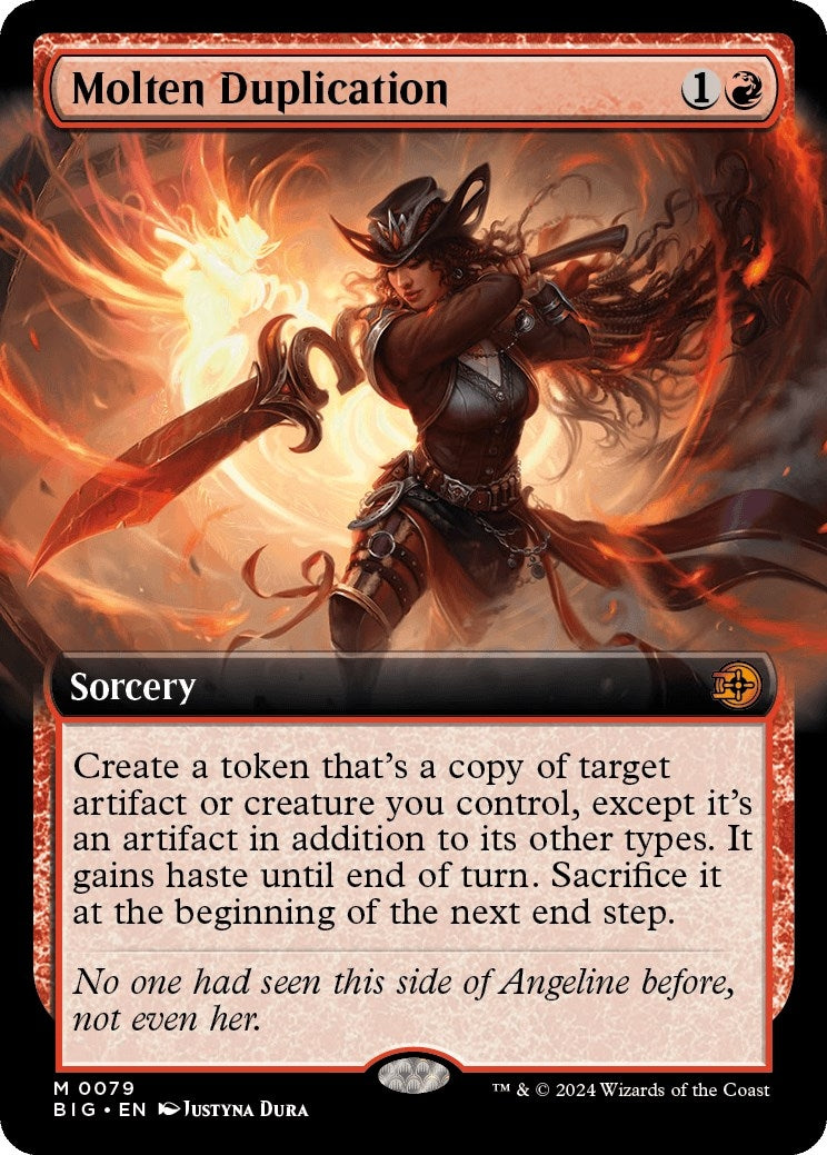 Image for Molten Duplication (Extended Art) (79) - Magic: The Gathering