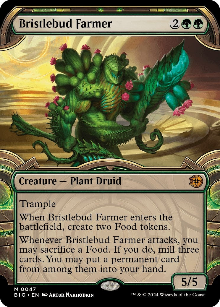 Image for Bristlebud Farmer (Showcase) (47) - Magic: The Gathering