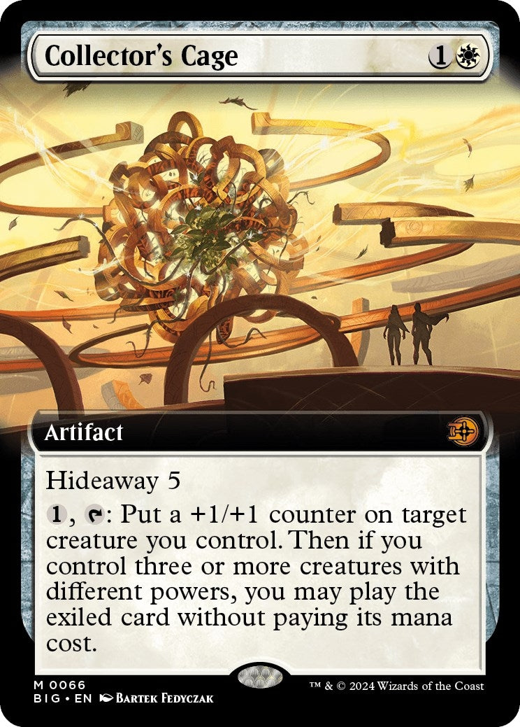 Image for Collector's Cage (Extended Art) (66) - Magic: The Gathering