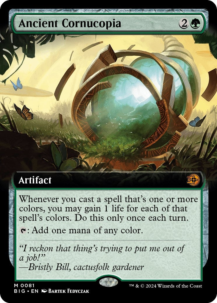 Image for Ancient Cornucopia (Extended Art) (81) (BIG) - Magic: The Gathering