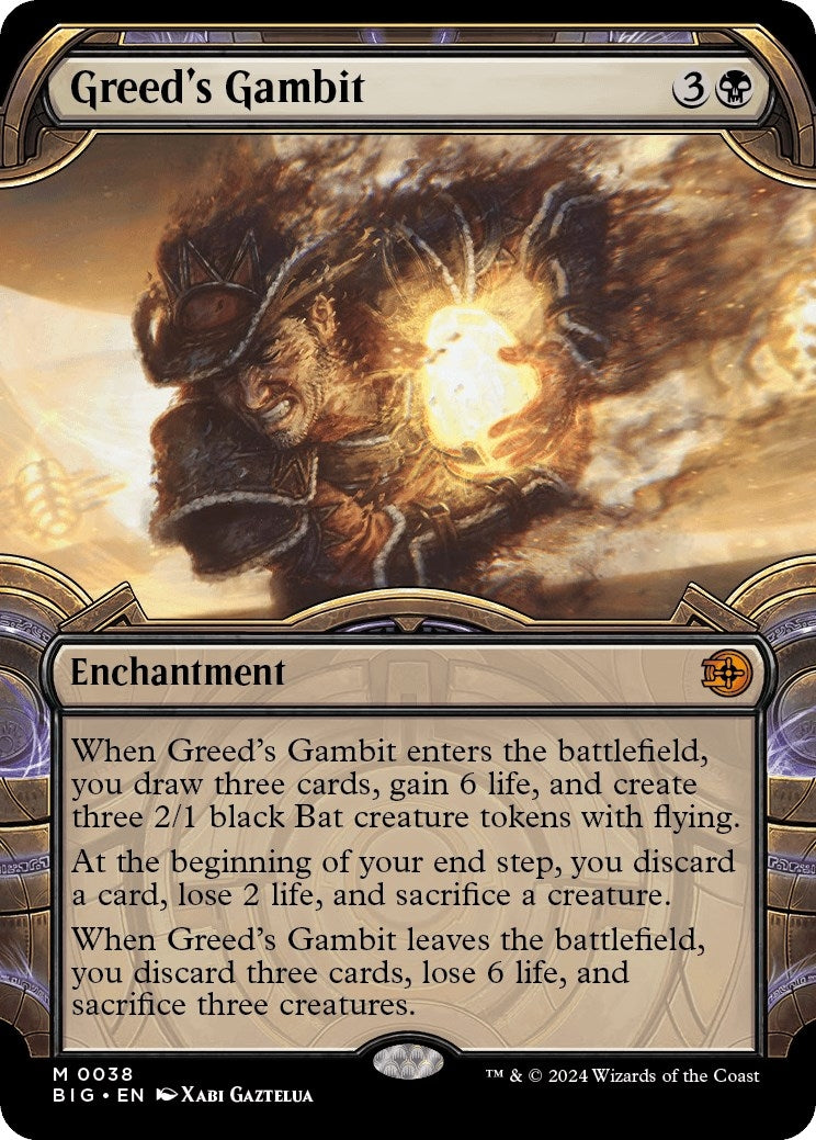 Image for Greed's Gambit (Showcase) (38) - Magic: The Gathering