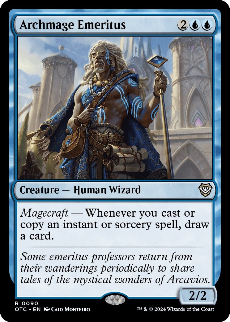 Image for Archmage Emeritus (90) (OTC) - Magic: The Gathering