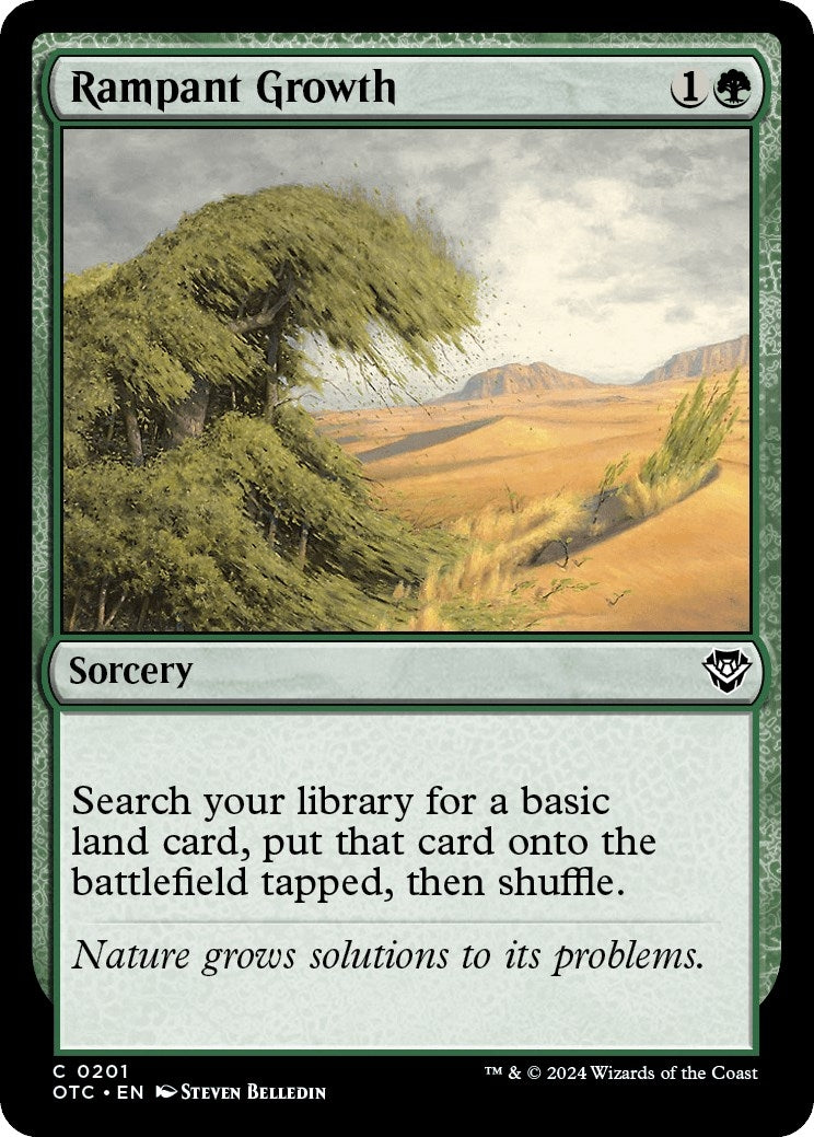 Image for Rampant Growth (201) - Magic: The Gathering