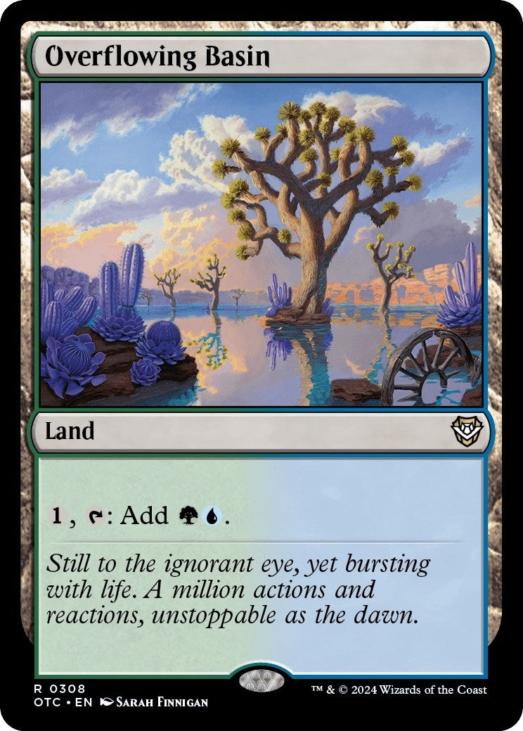 Image for Overflowing Basin (308) (OTC) - Magic: The Gathering