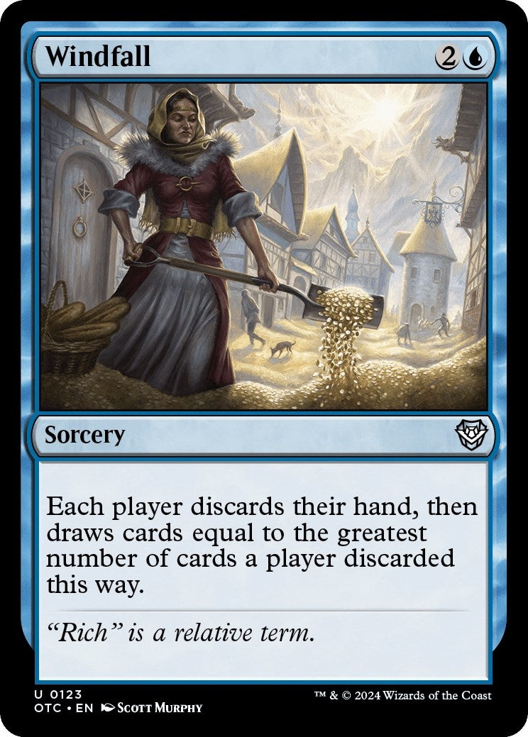 Image for Windfall (123) - Magic: The Gathering